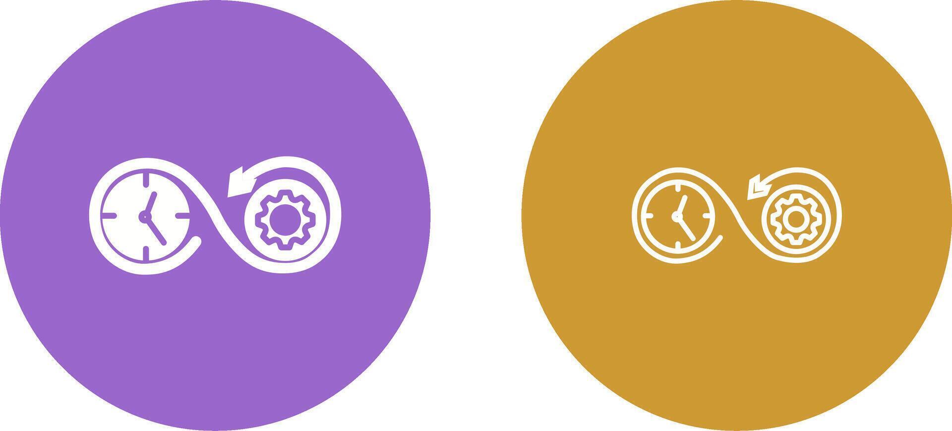 Time Optimization Vector Icon