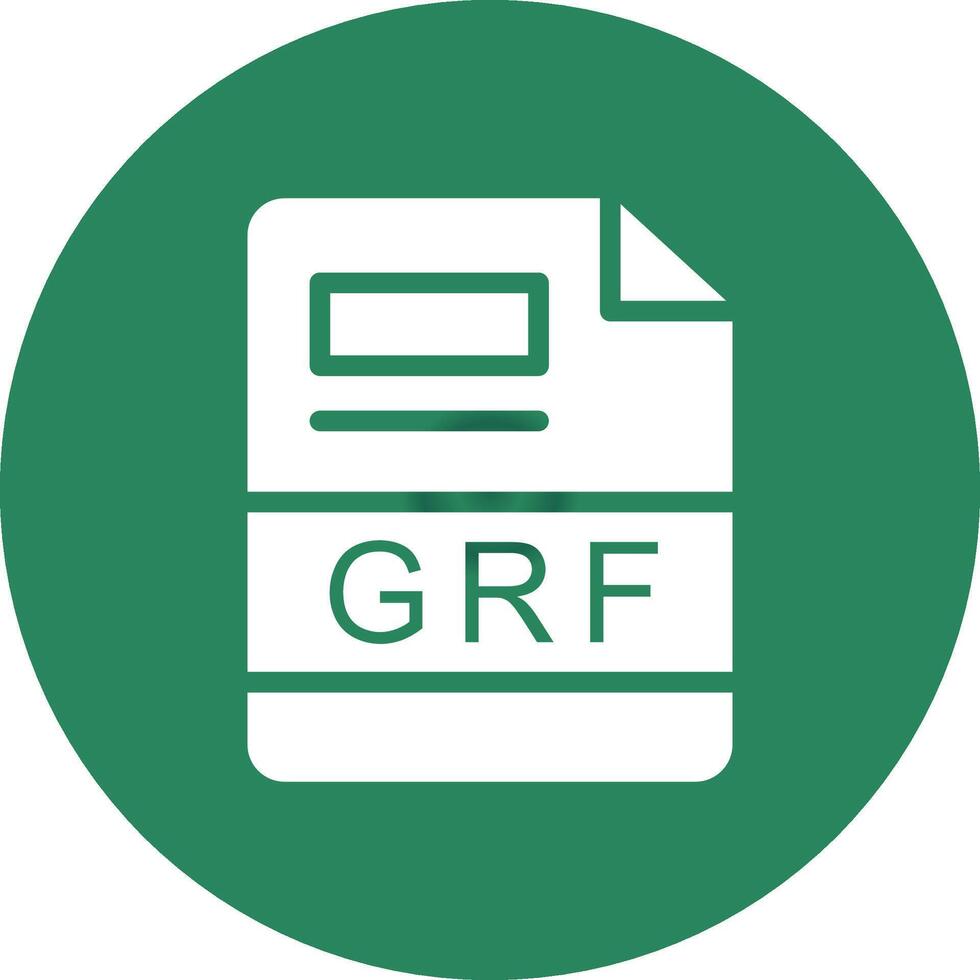 GRF Creative Icon Design vector