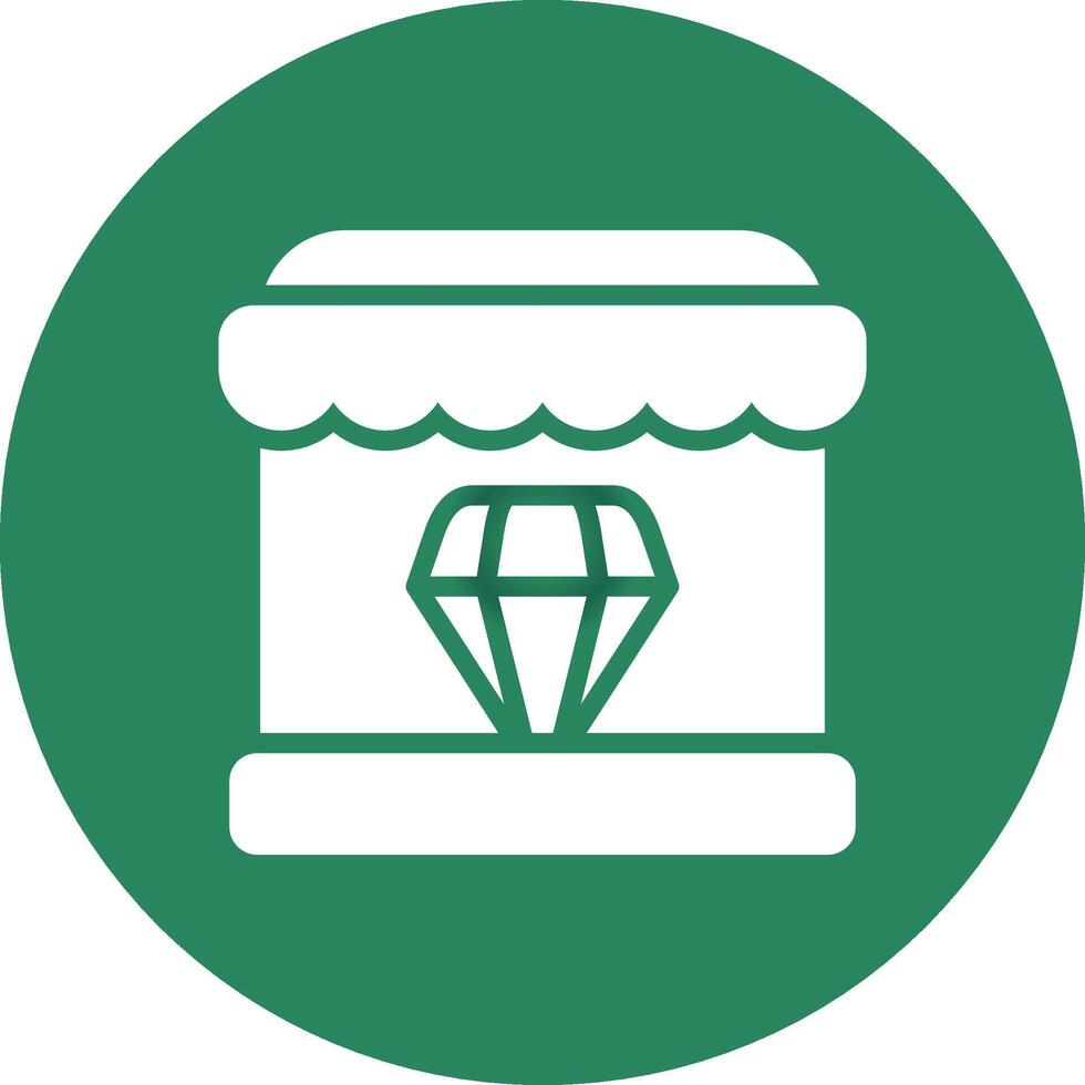 Diamond Shop Creative Icon Design vector