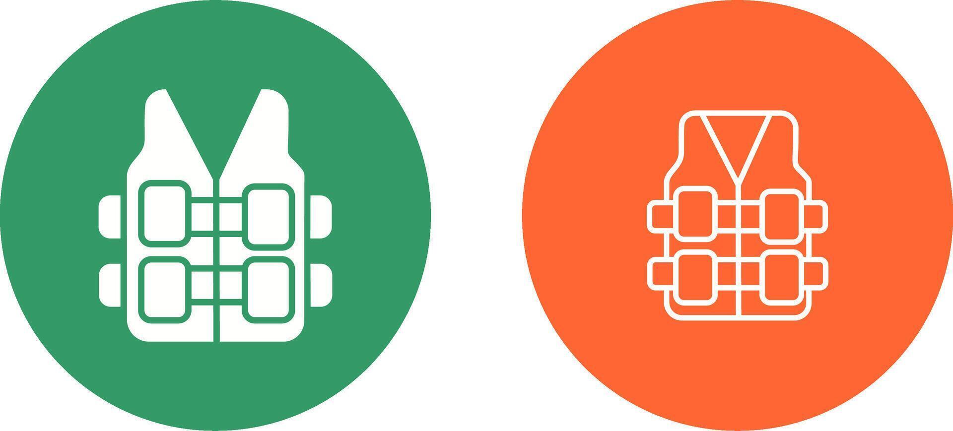 Bullet Proof Vest Vector Icon