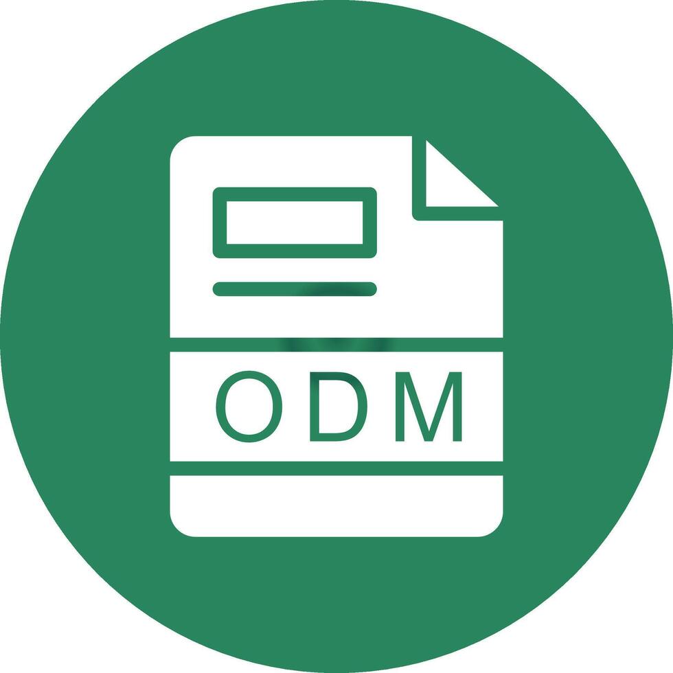 ODM Creative Icon Design vector