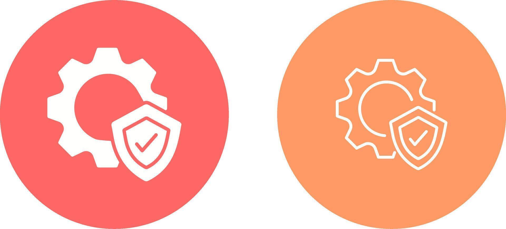 Protected System Vector Icon