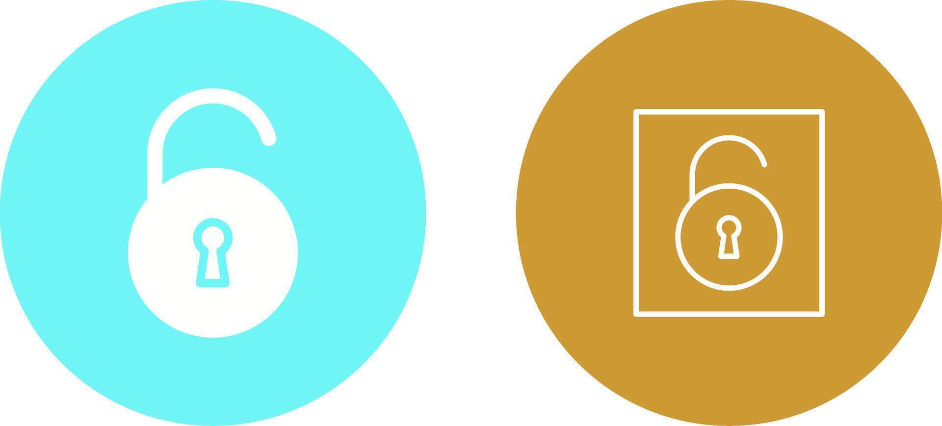 Open Lock Vector Icon