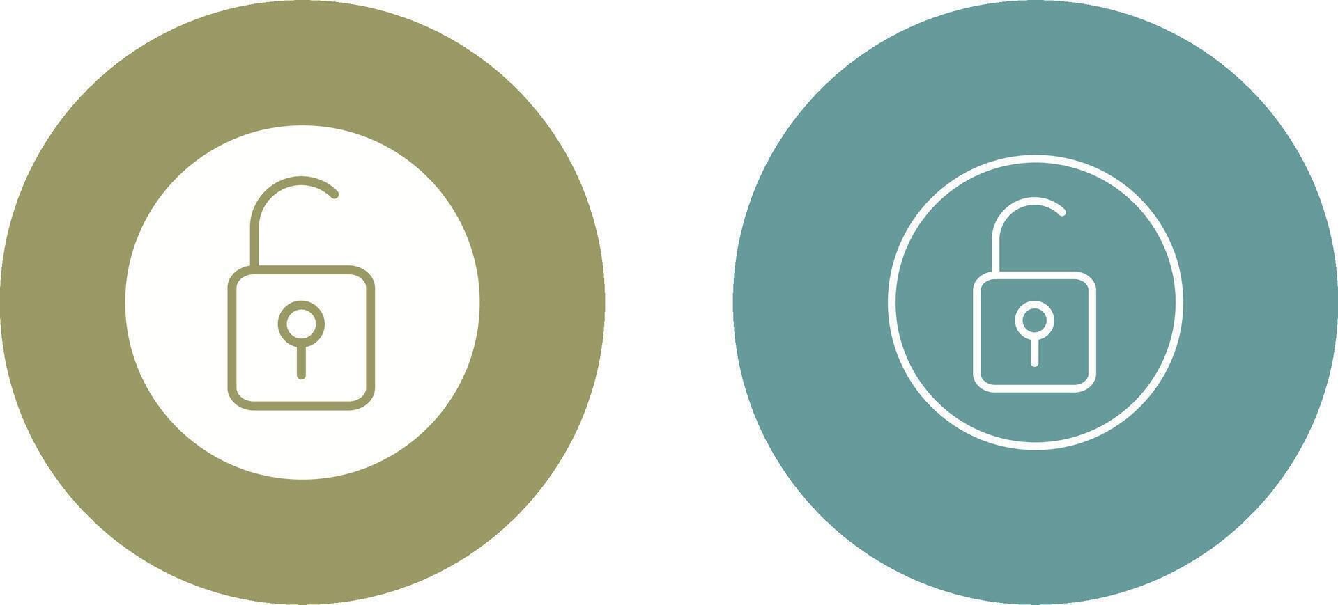 Open Lock Vector Icon
