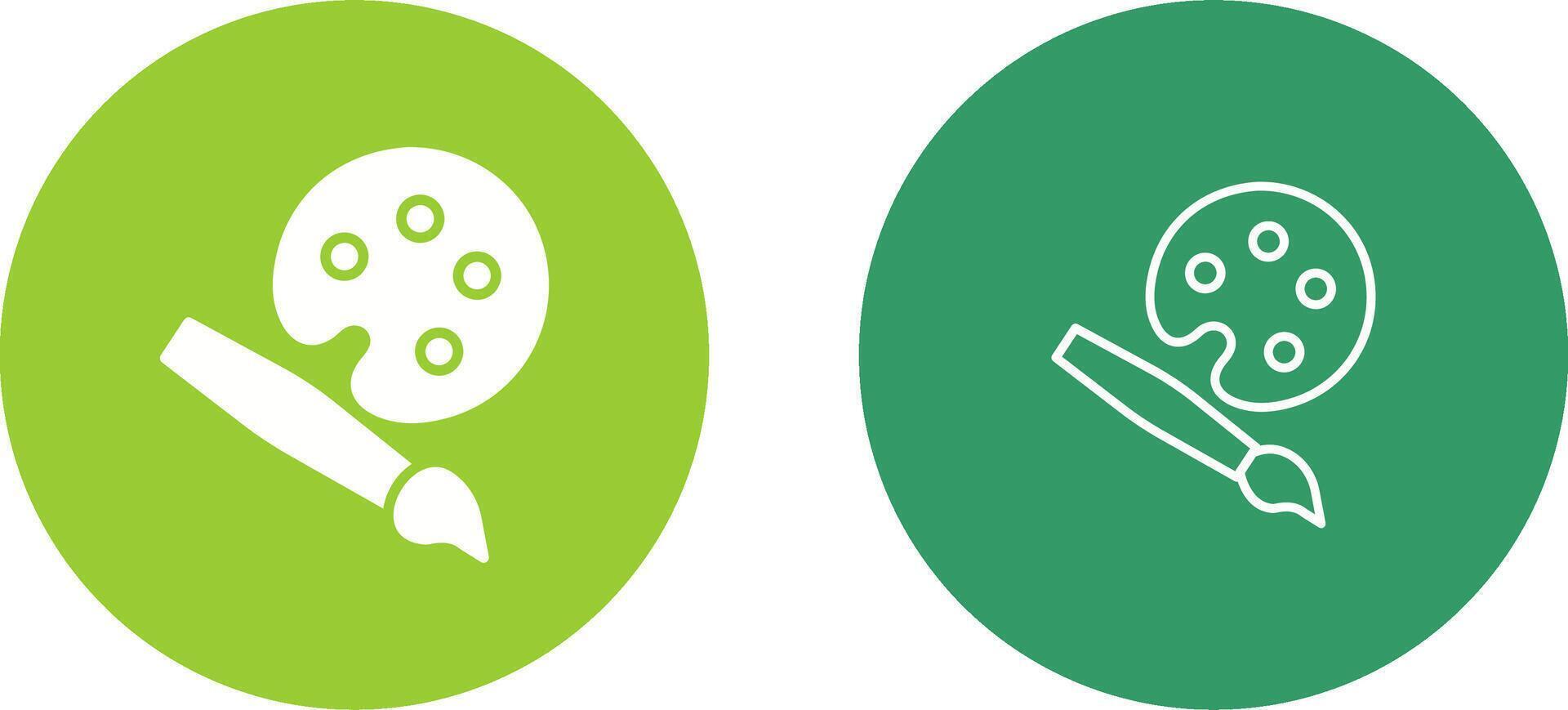 Palette Vector Icon