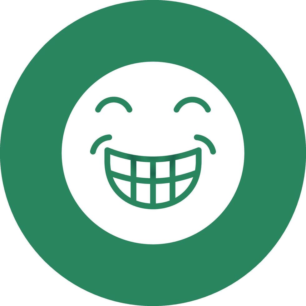Grin Creative Icon Design vector