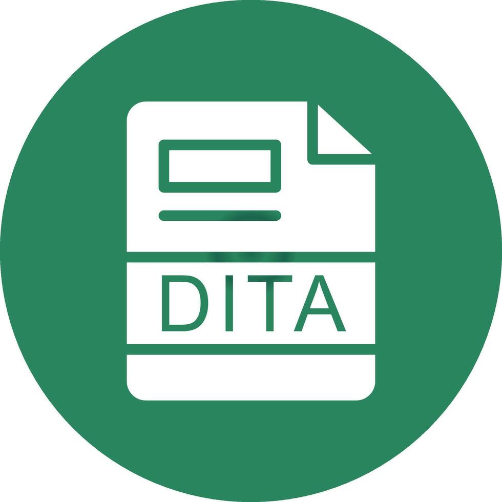 DITA Creative Icon Design vector