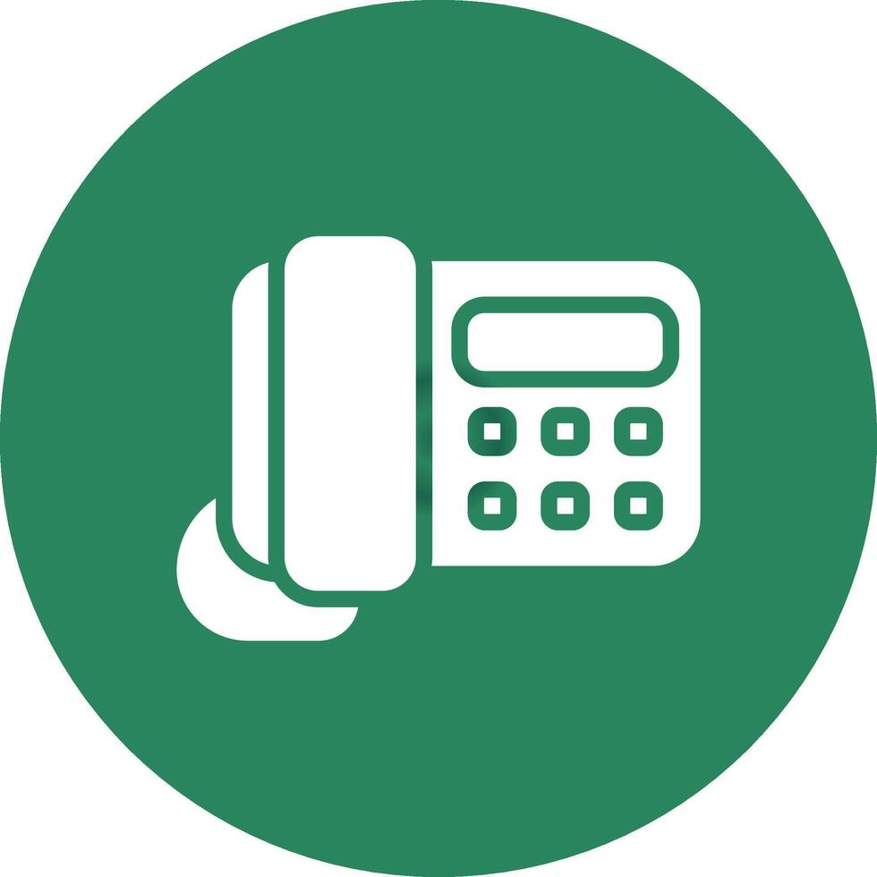 Phone Office Creative Icon Design vector