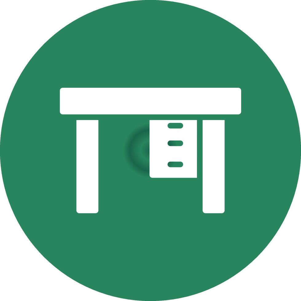 Desk Creative Icon Design vector