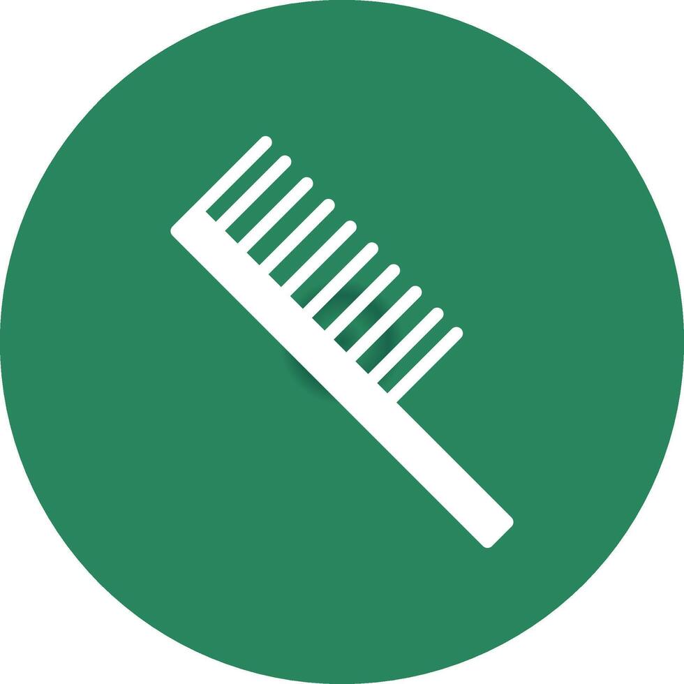 Hair Comb Creative Icon Design vector