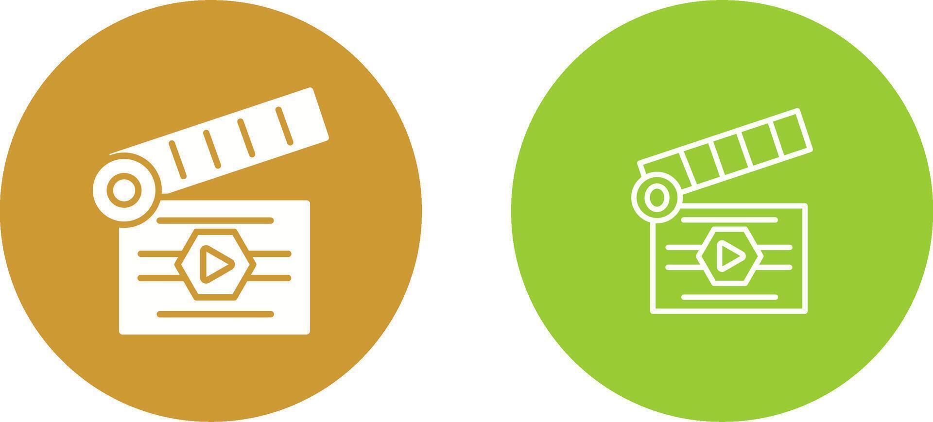 Clapper Vector Icon