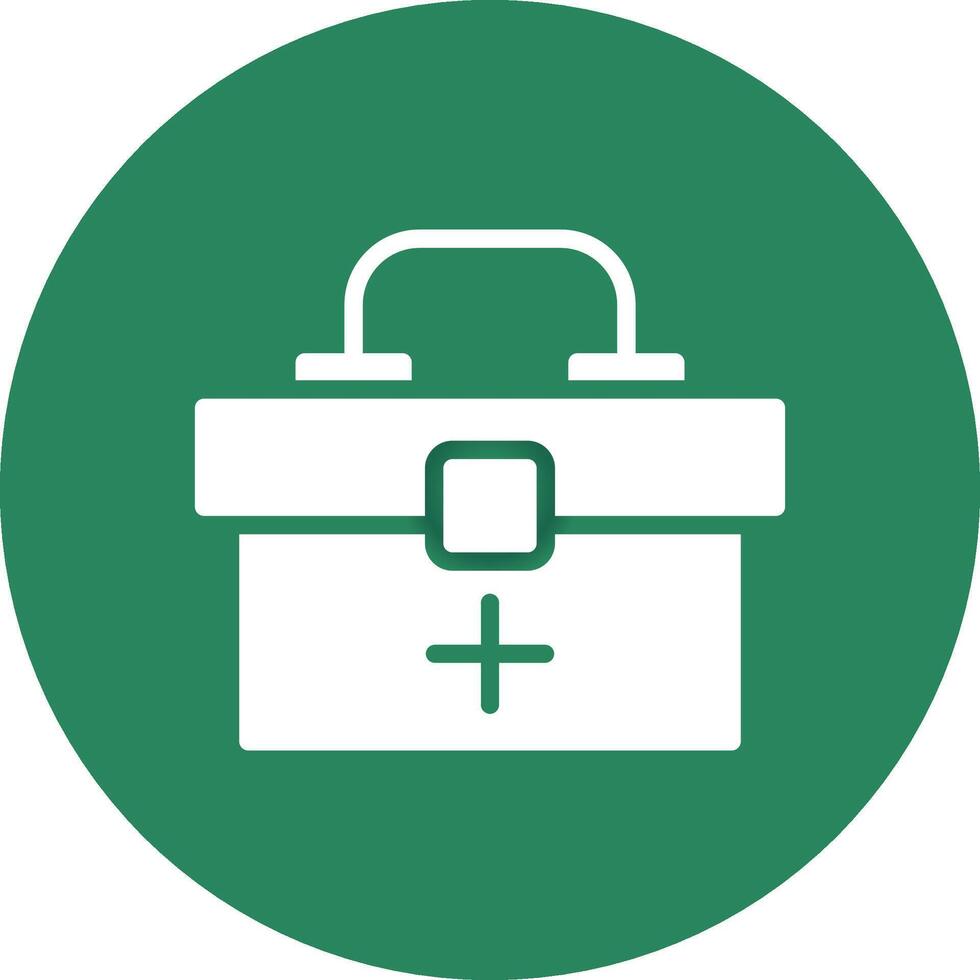 First Aid Kit Creative Icon Design vector