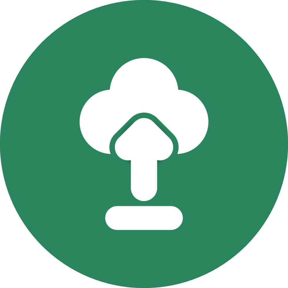 Upload Creative Icon Design vector