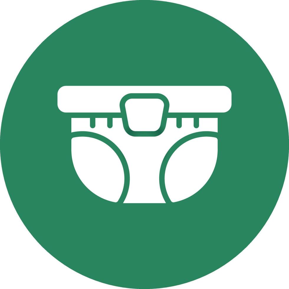 Diapers Creative Icon Design vector