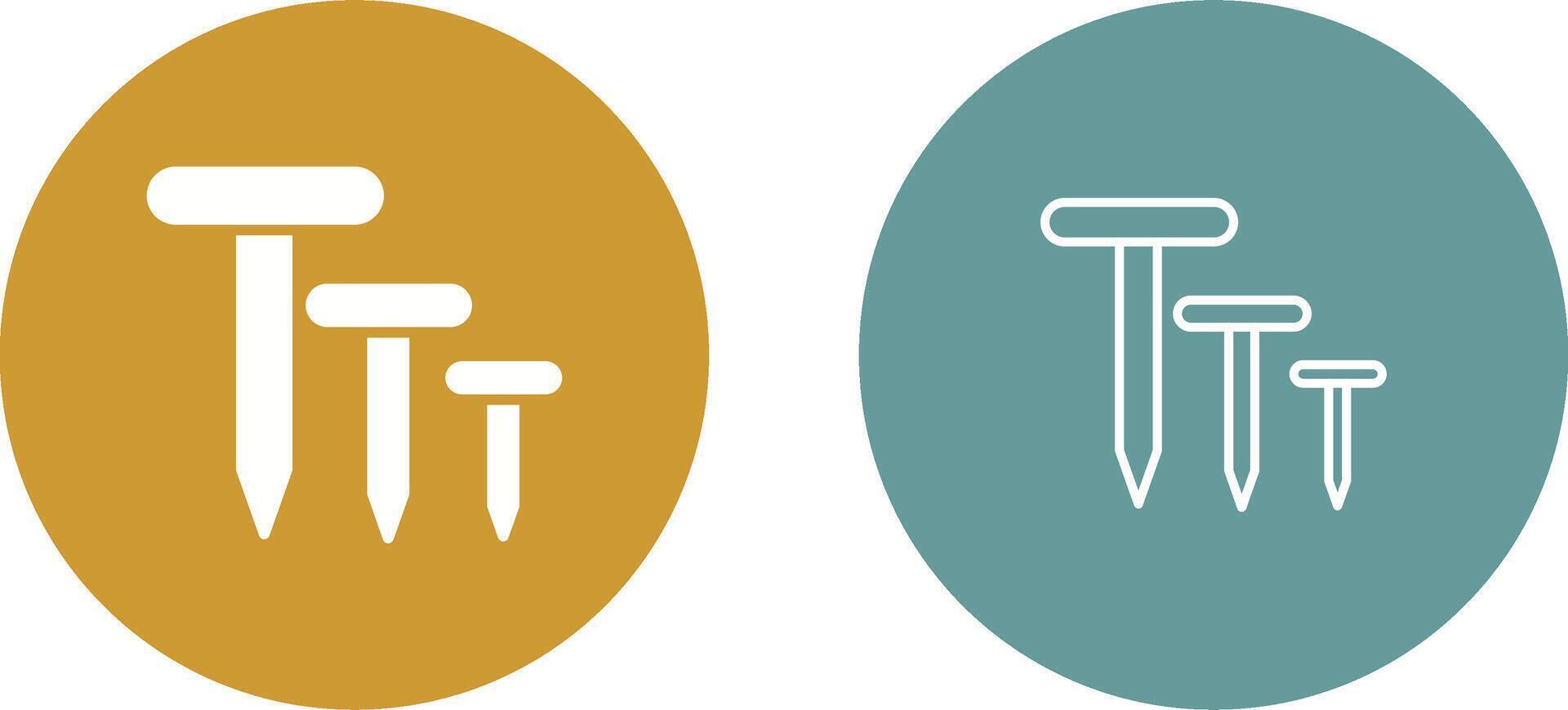 Nail Vector Icon