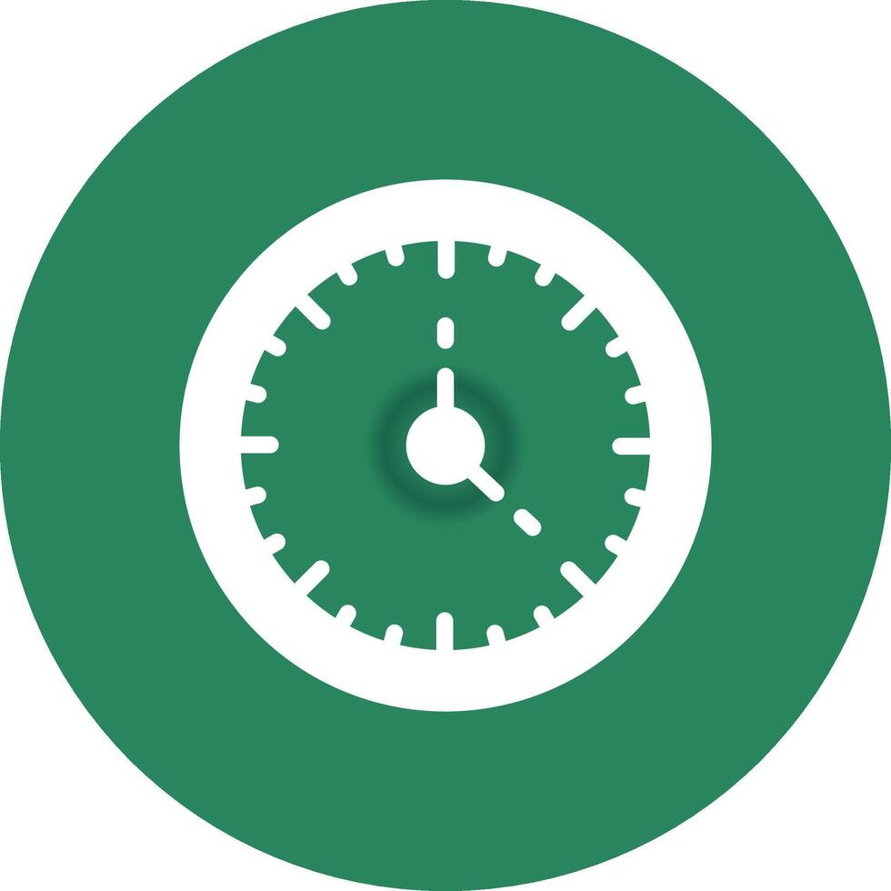 Glyph Circle Gradient Design vector