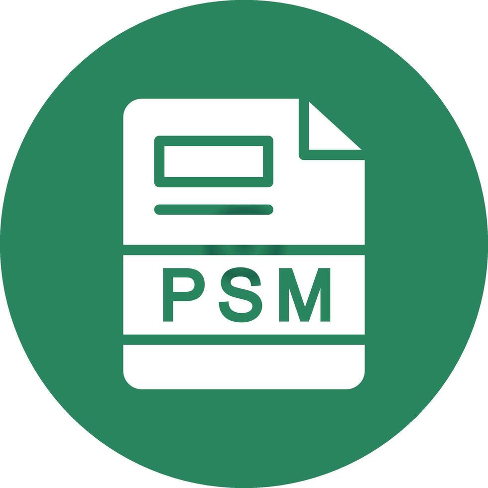 PSM Creative Icon Design vector