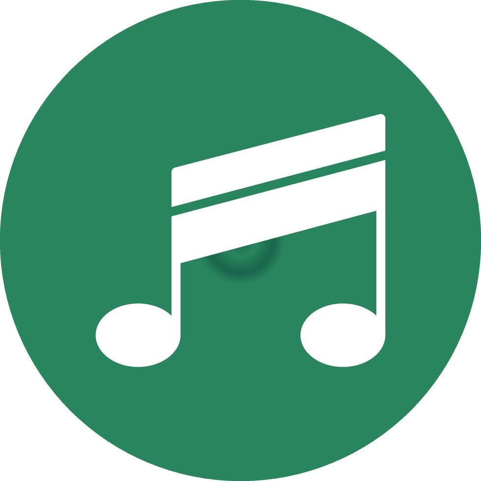 Glyph Circle Gradient Design vector