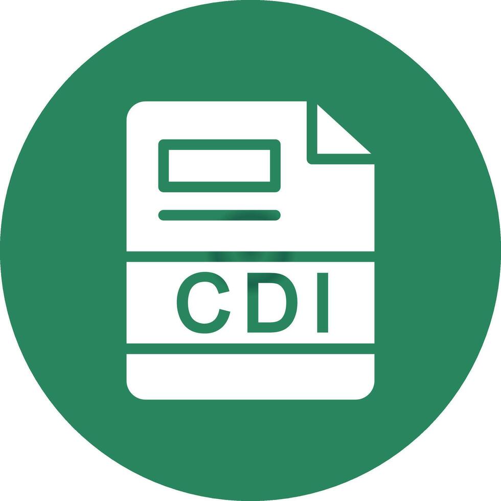CDI Creative Icon Design vector