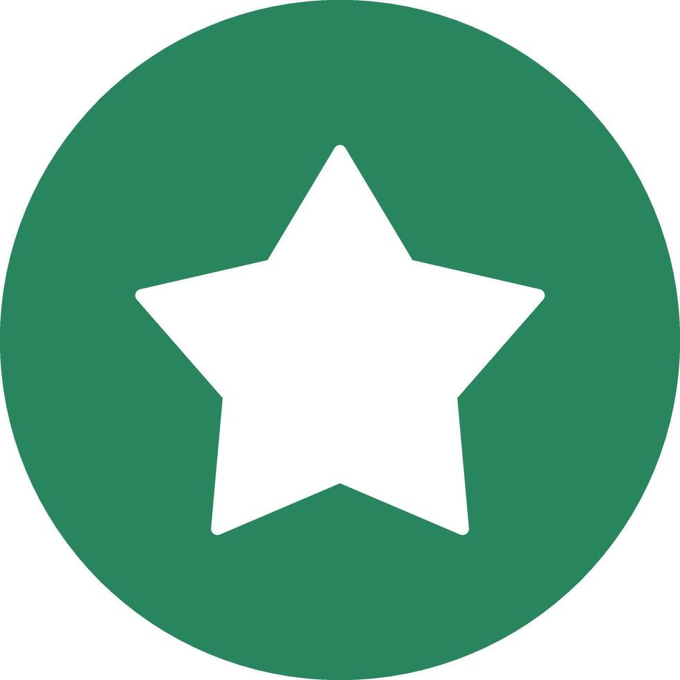 Star Creative Icon Design vector