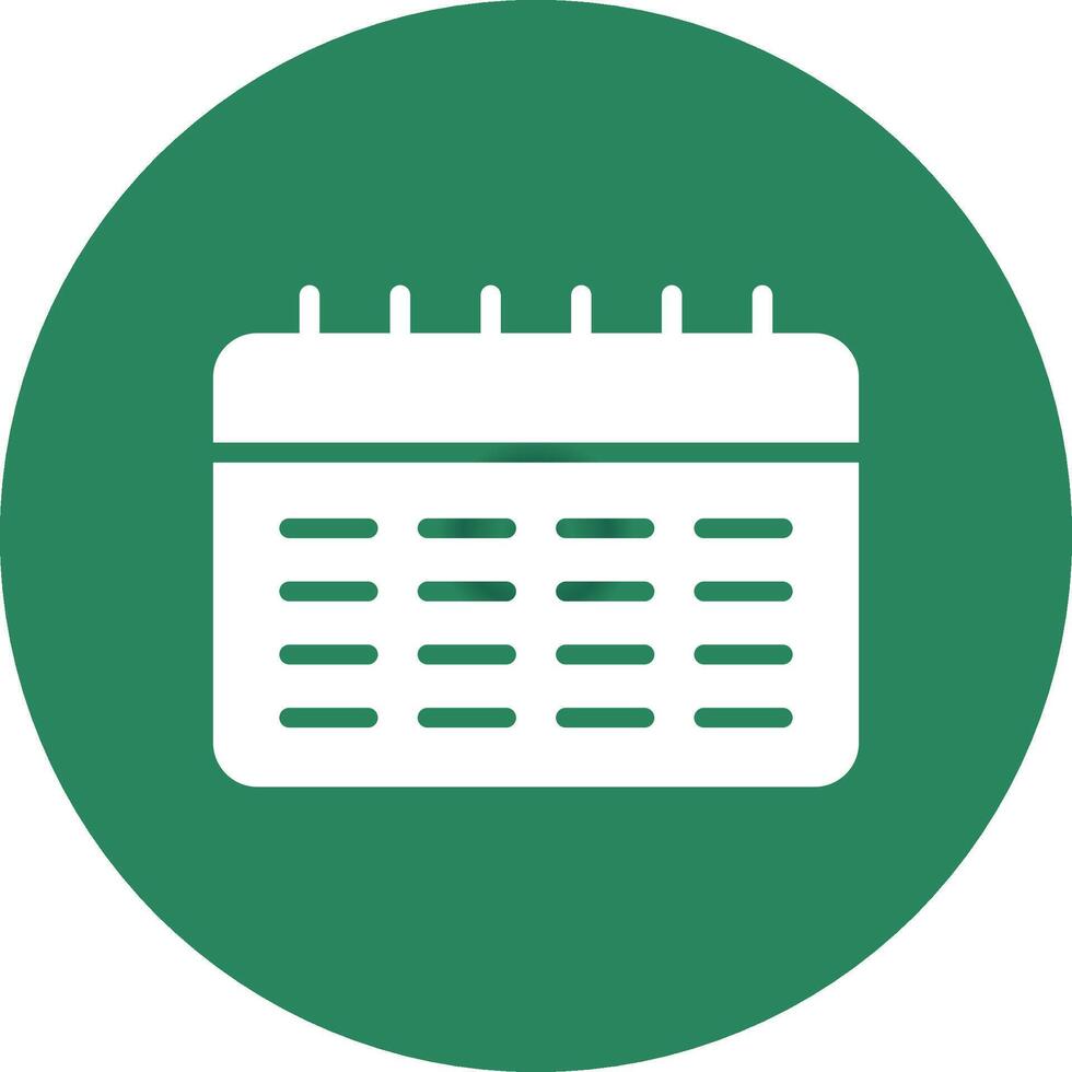 Calendar Creative Icon Design vector