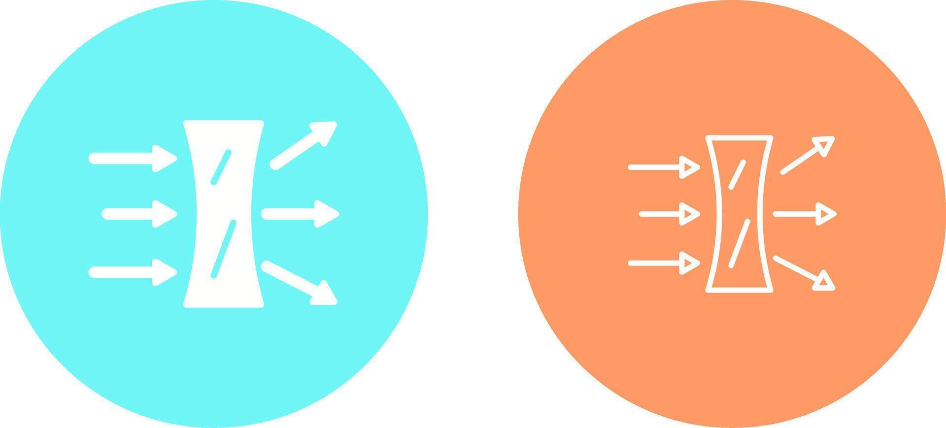 Reflection Vector Icon