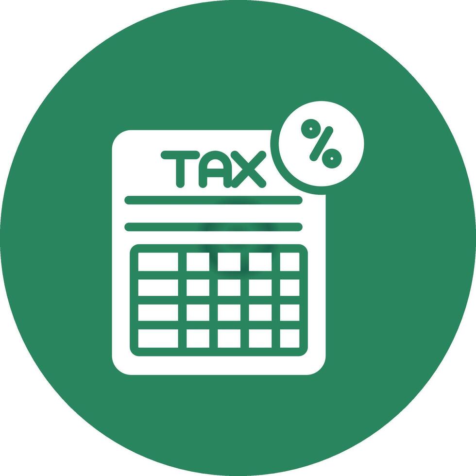 Tax Benefits Creative Icon Design vector