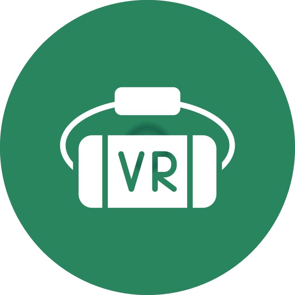 VR Glasses Creative Icon Design vector