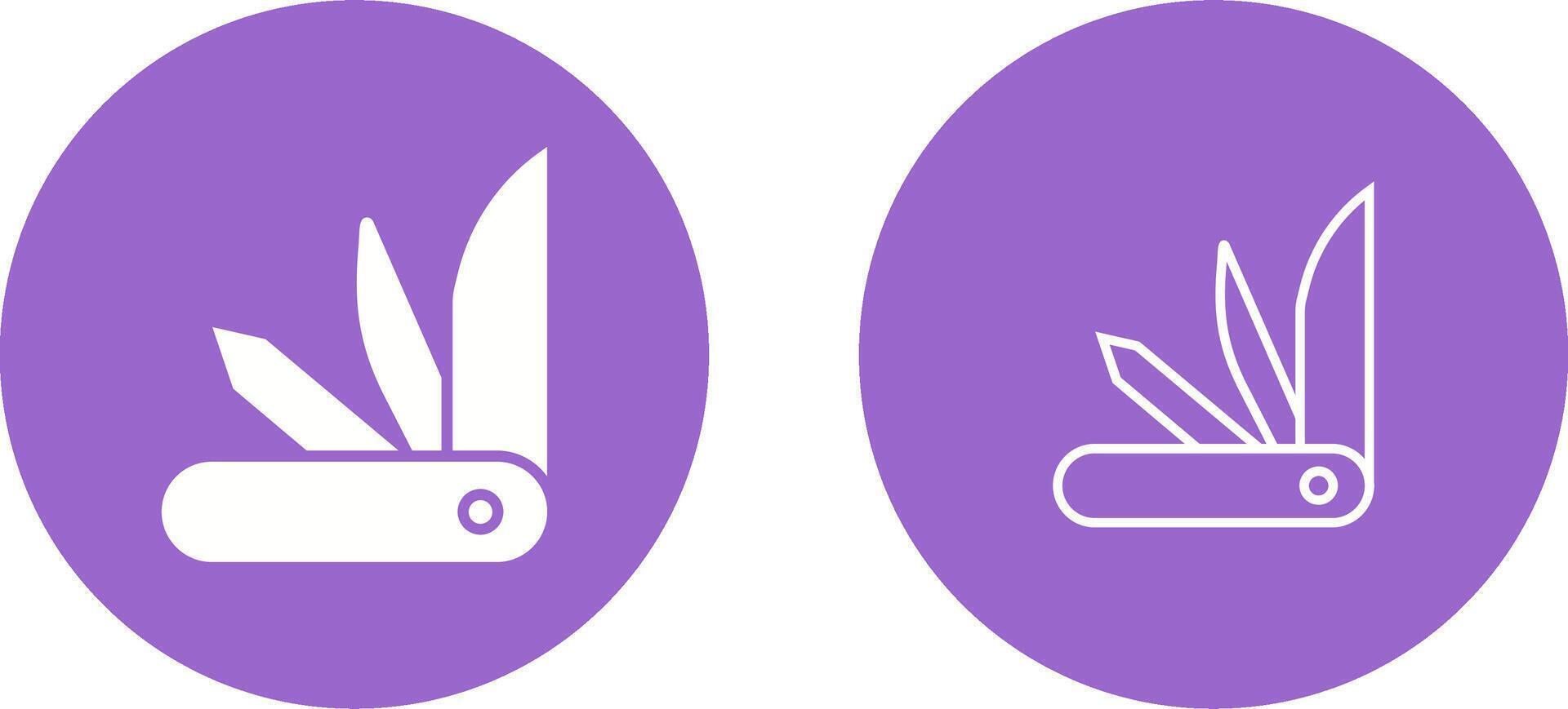 Swiss Army Knife Vector Icon