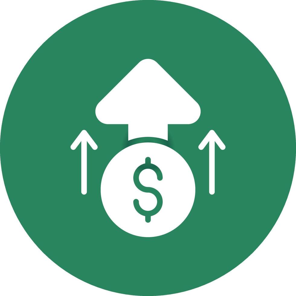 Profit Creative Icon Design vector
