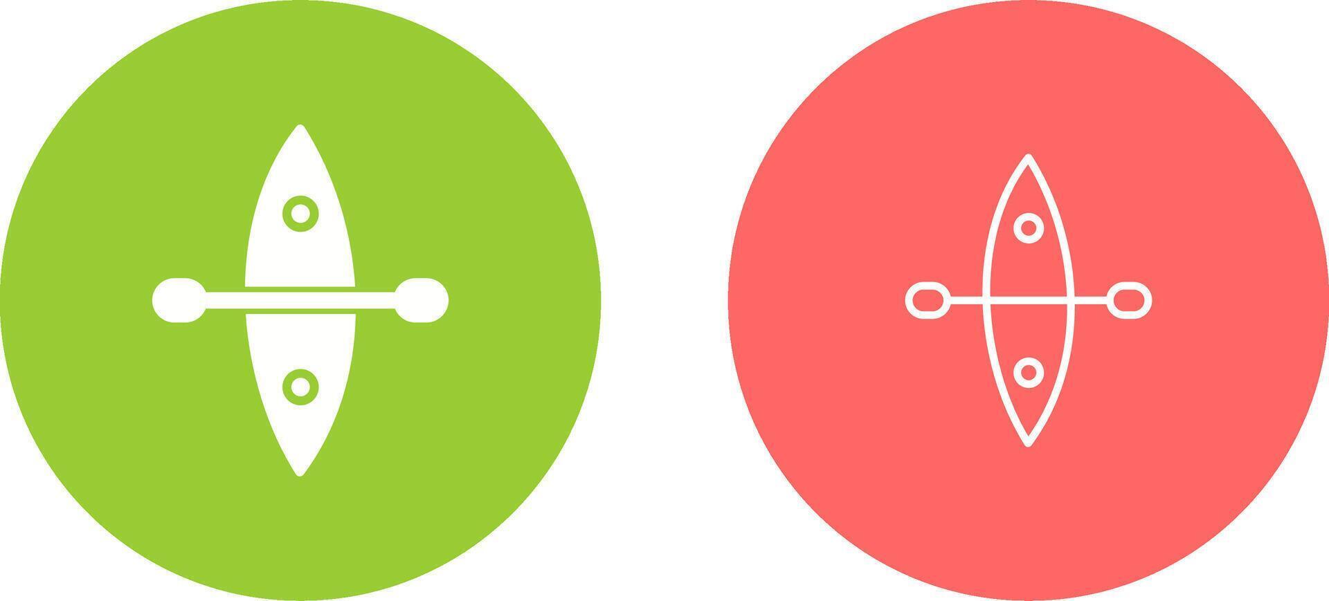Kayak Vector Icon