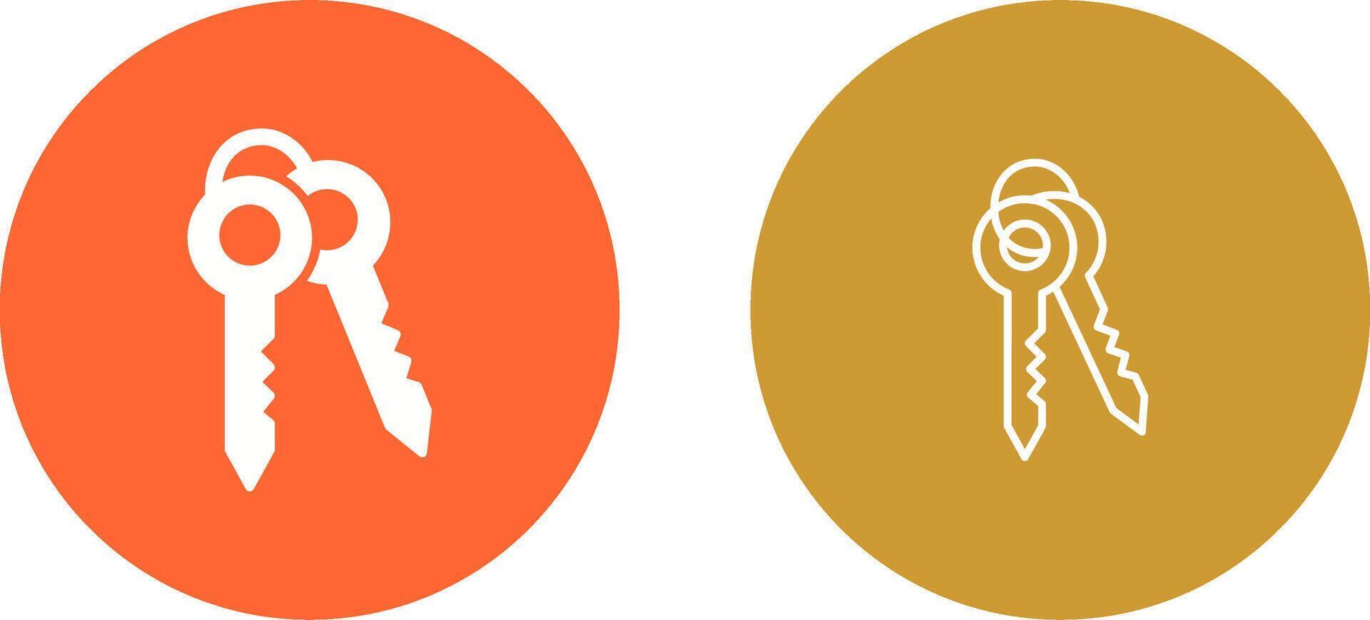 Keys Vector Icon
