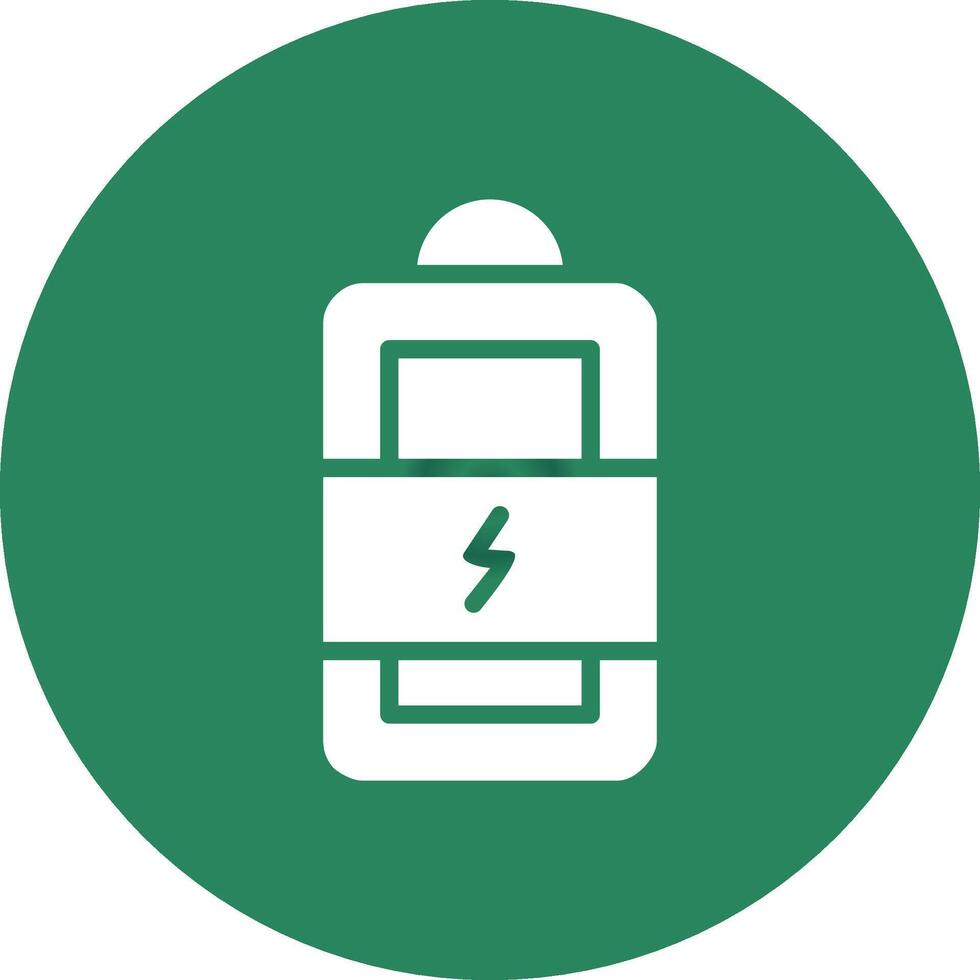 Charging Battery Creative Icon Design vector