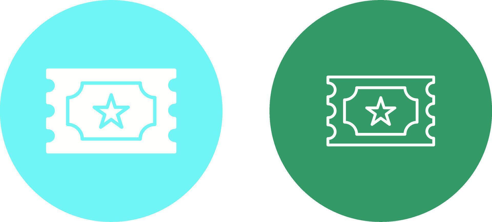 Tickets Vector Icon