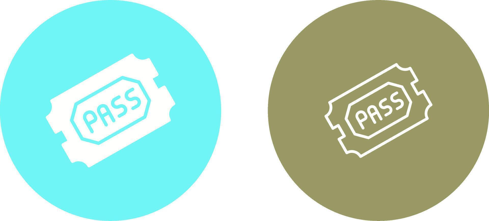 Passes Vector Icon