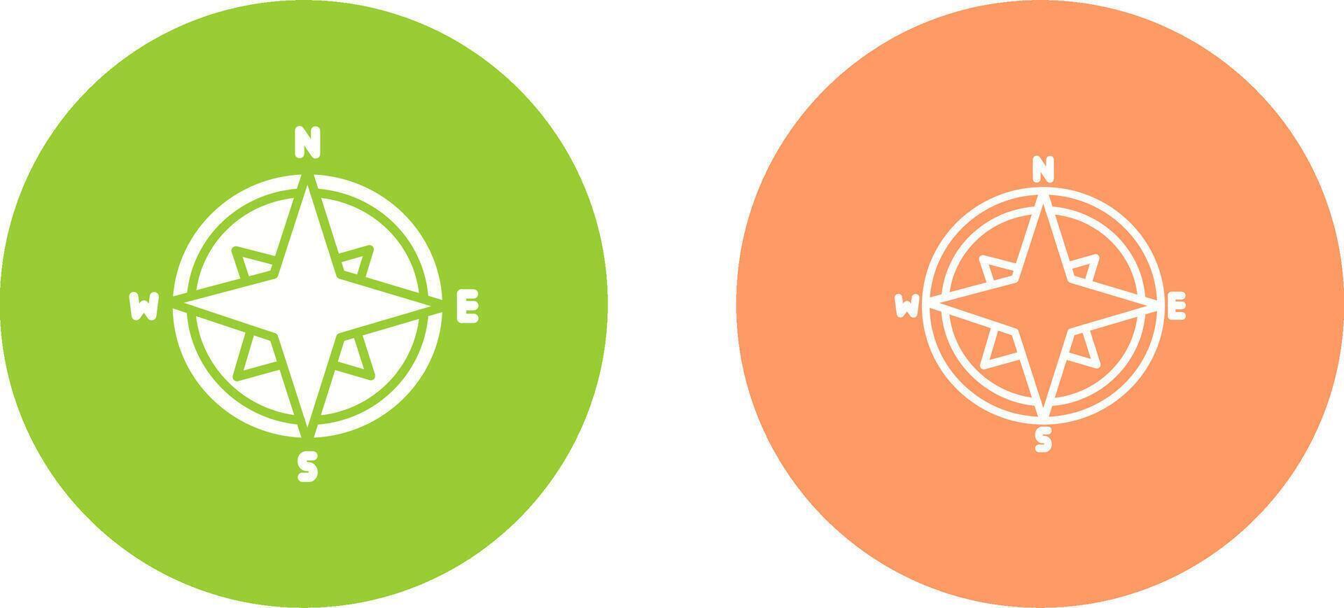 Compass Vector Icon