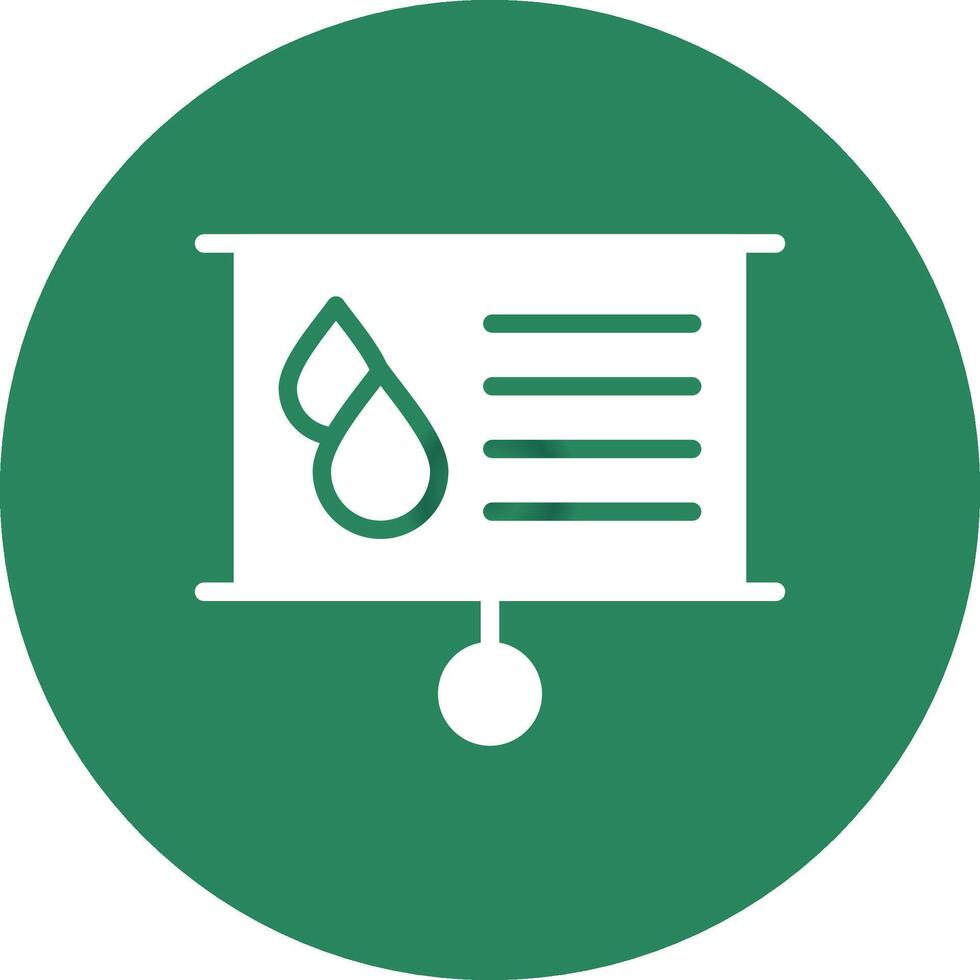 Water Class Creative Icon Design vector