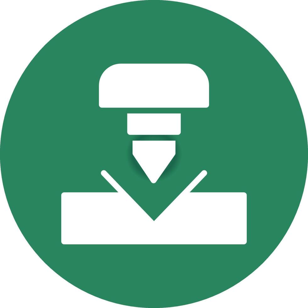 Bending Creative Icon Design vector