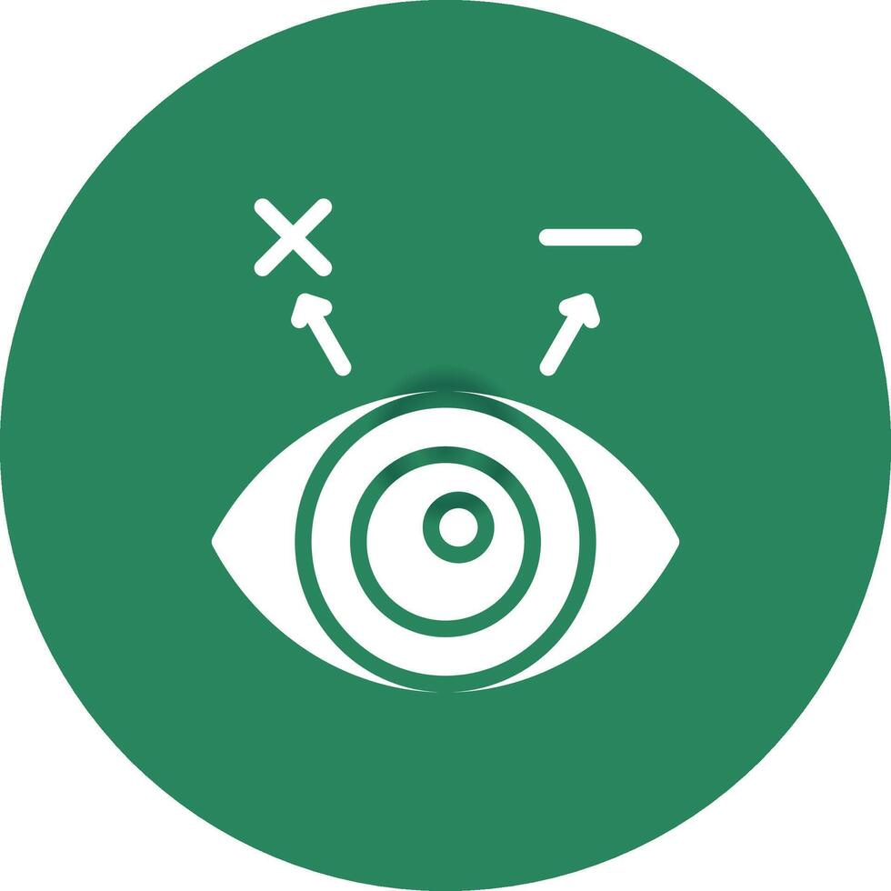 Stereo Vision Creative Icon Design vector