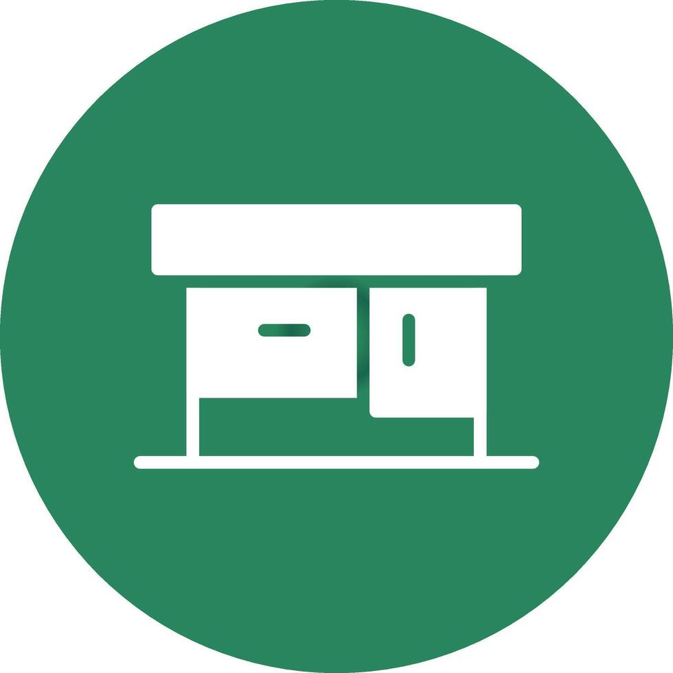 Desk Creative Icon Design vector