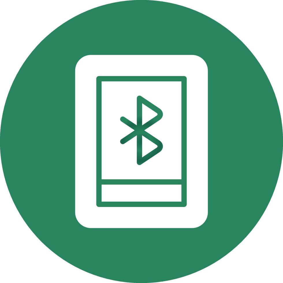 Bluetooth Creative Icon Design vector