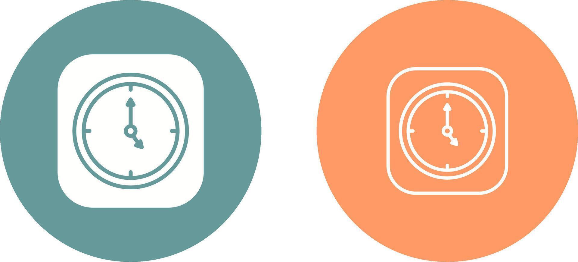 Clock Vector Icon