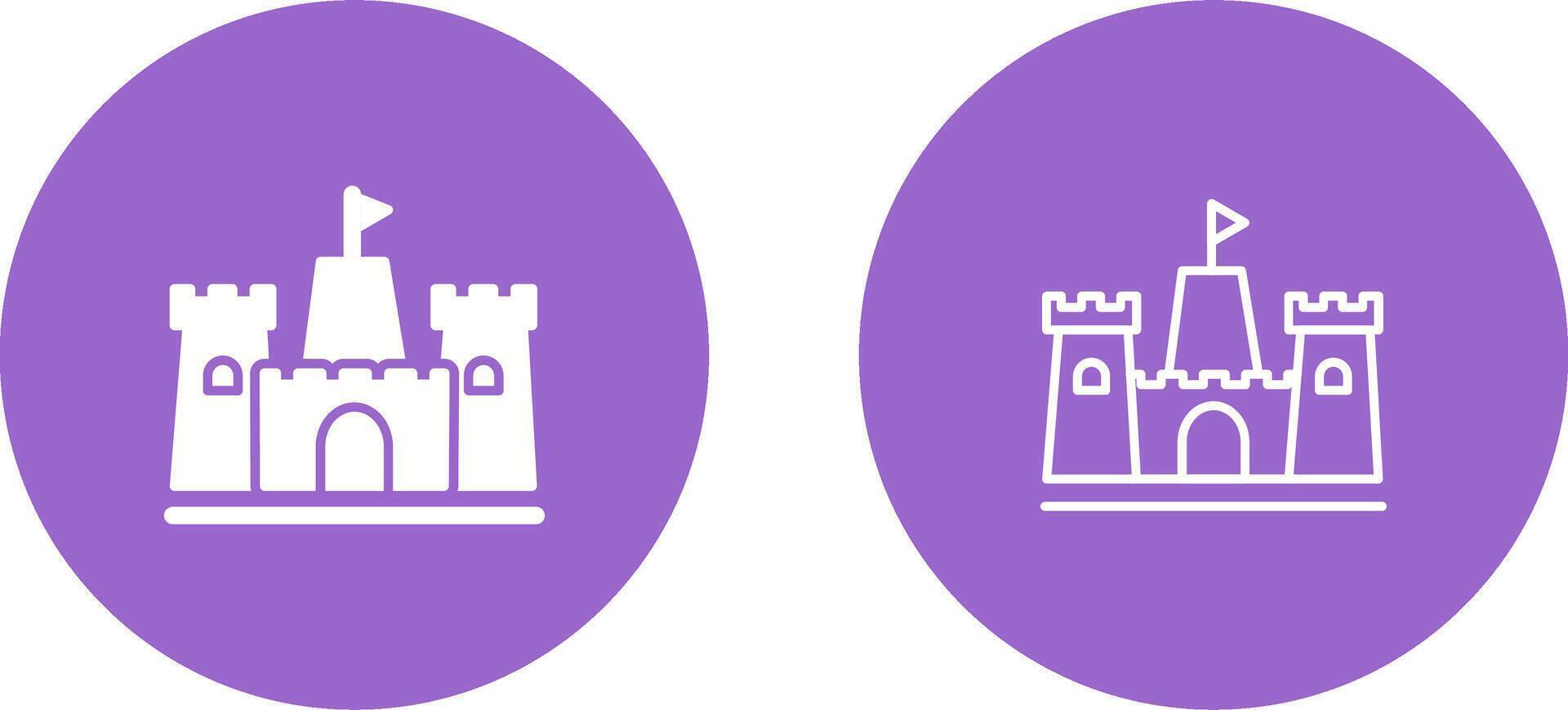 Sandcastle Vector Icon