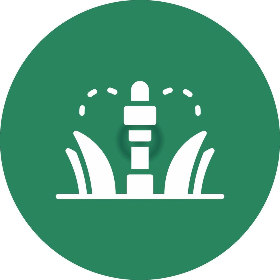 Sprinkler Creative Icon Design vector