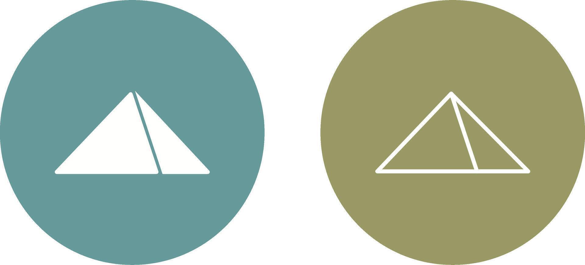 Pyramid Vector Icon