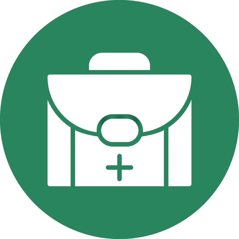 First Aid Kit Creative Icon Design vector