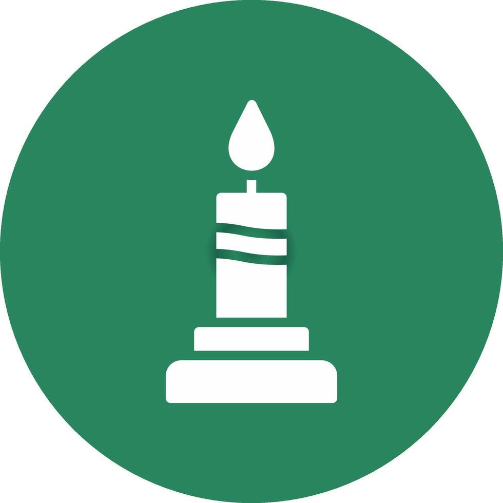 Candle Creative Icon Design vector