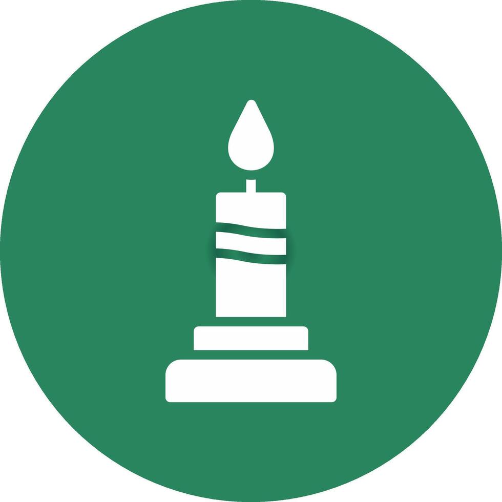 Candle Creative Icon Design vector