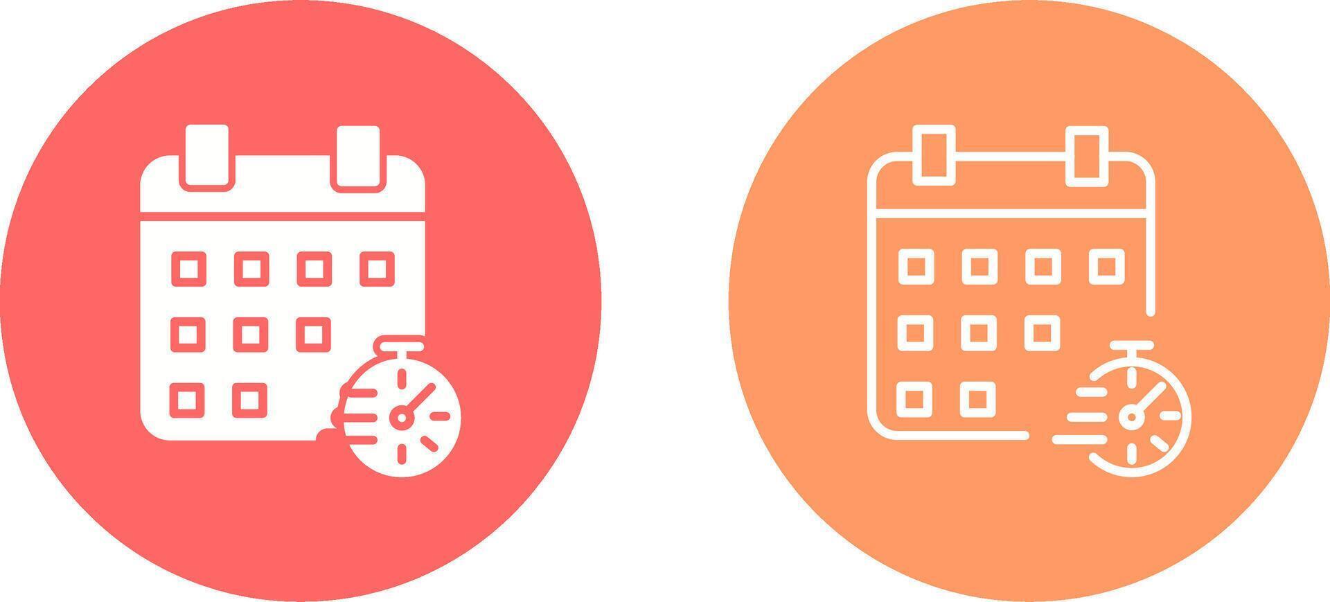 Timetable Vector Icon