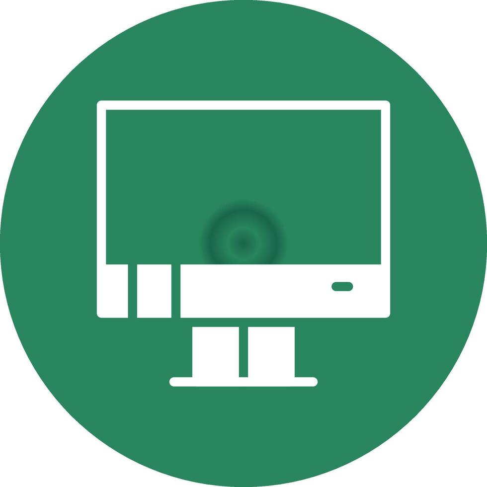 Television Creative Icon Design vector